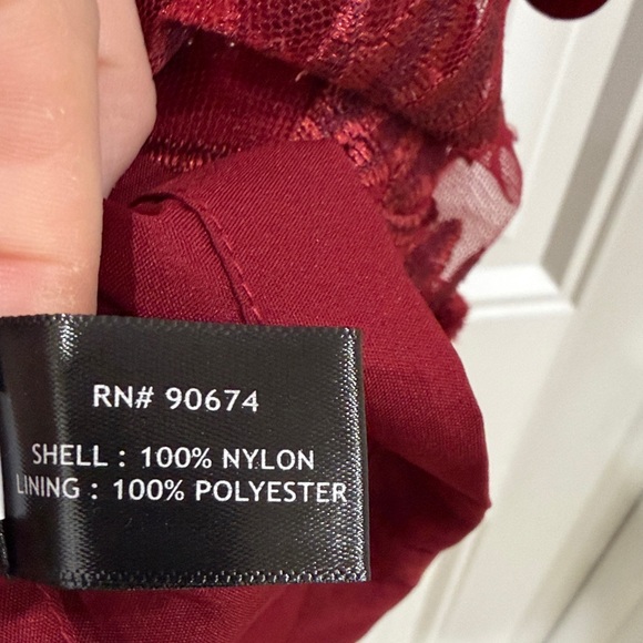 EUC Boston Proper Red Sequin Embellished Dress - Picture 4 of 5